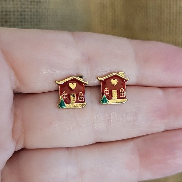 HOME FOR THE HOLIDAYS EARRINGS - Picture 1 of 6